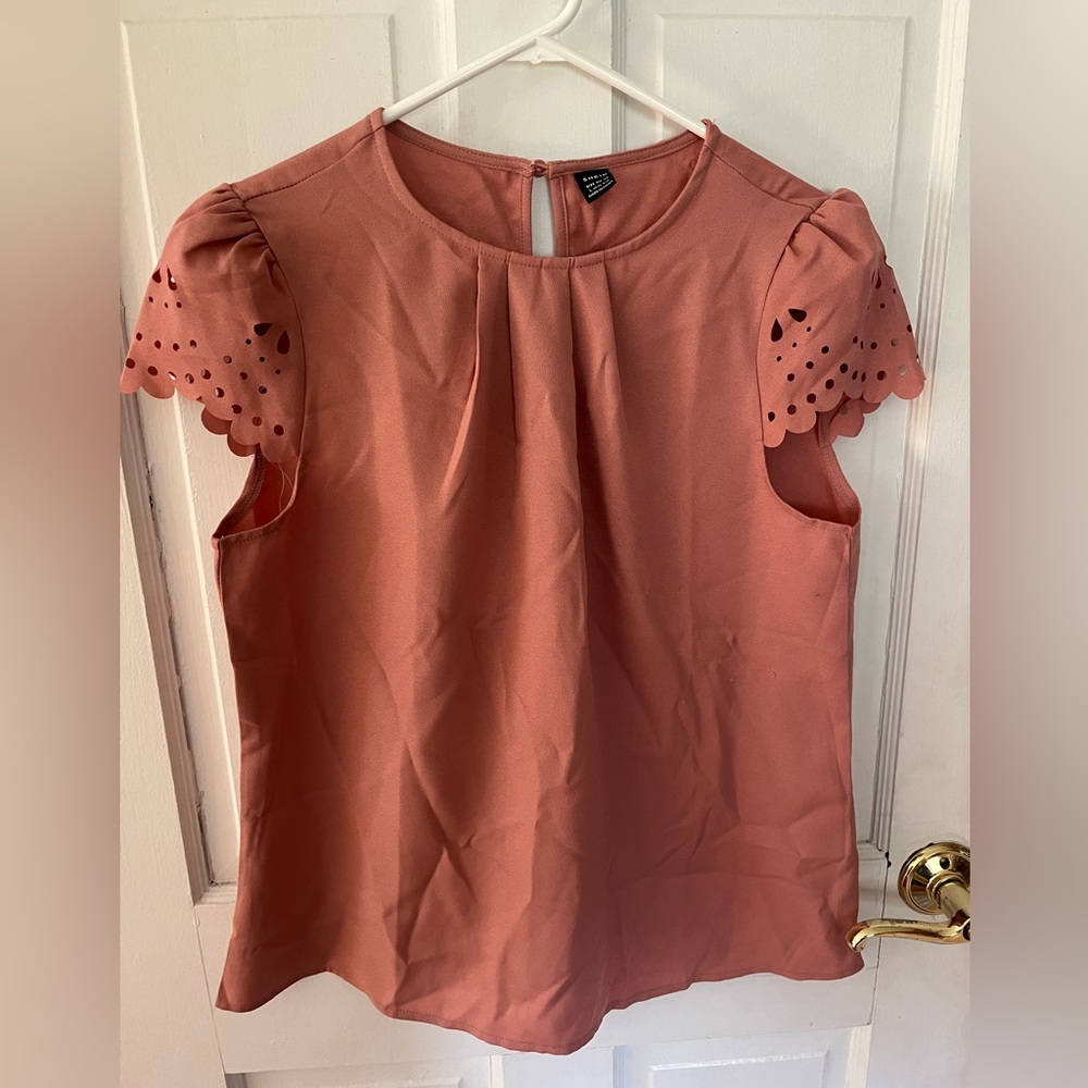 Light pink blouse